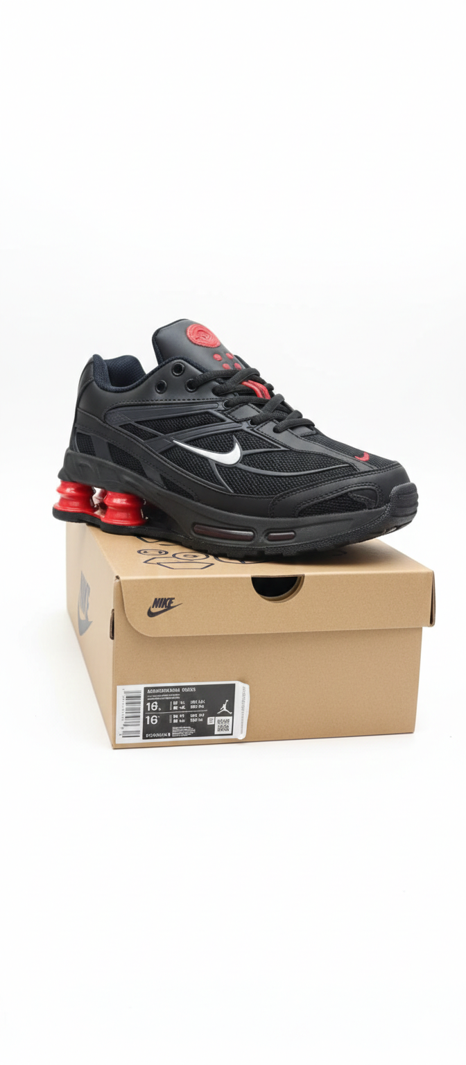 NIKE SHOX R4 X🚀 ESTILO SUPREME SIN LÍMITES 🔥 (Ultimas unidades!)