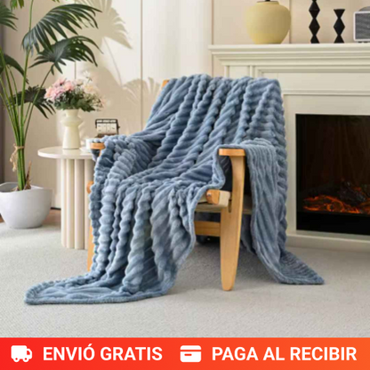 COBIJA PIEL DE CONEJO PREMIUM 💎
