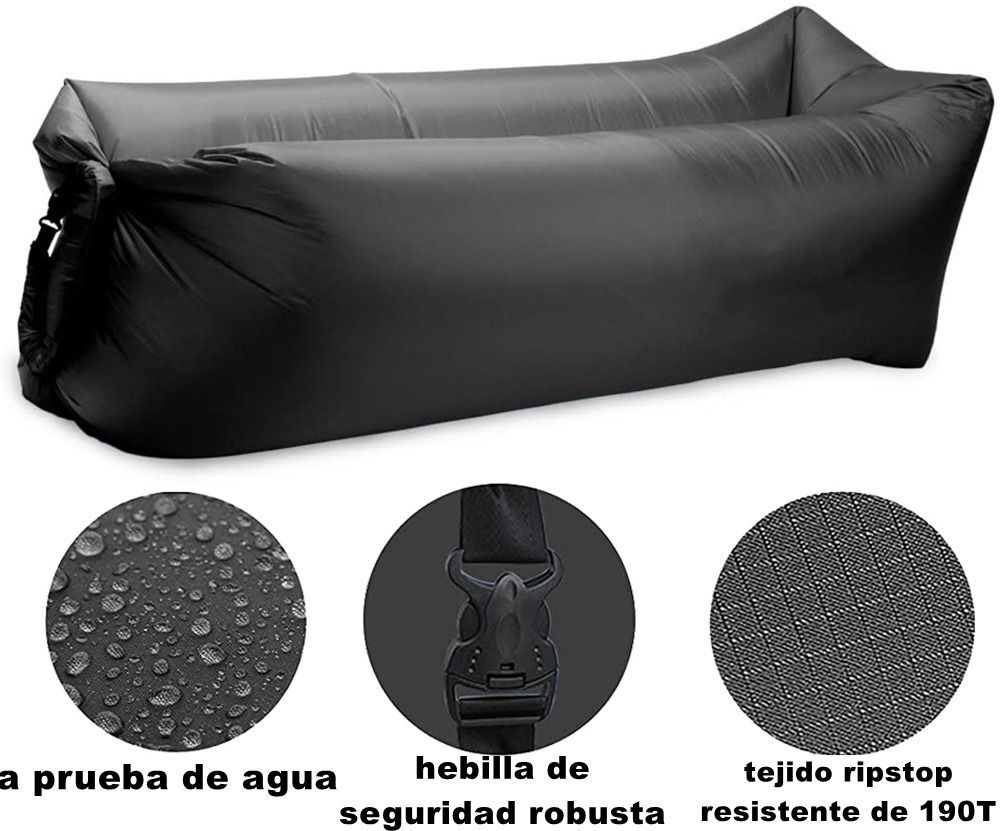 CAMA SOFÁ INFLABLE EXTERIOR INNOVADOR🤯