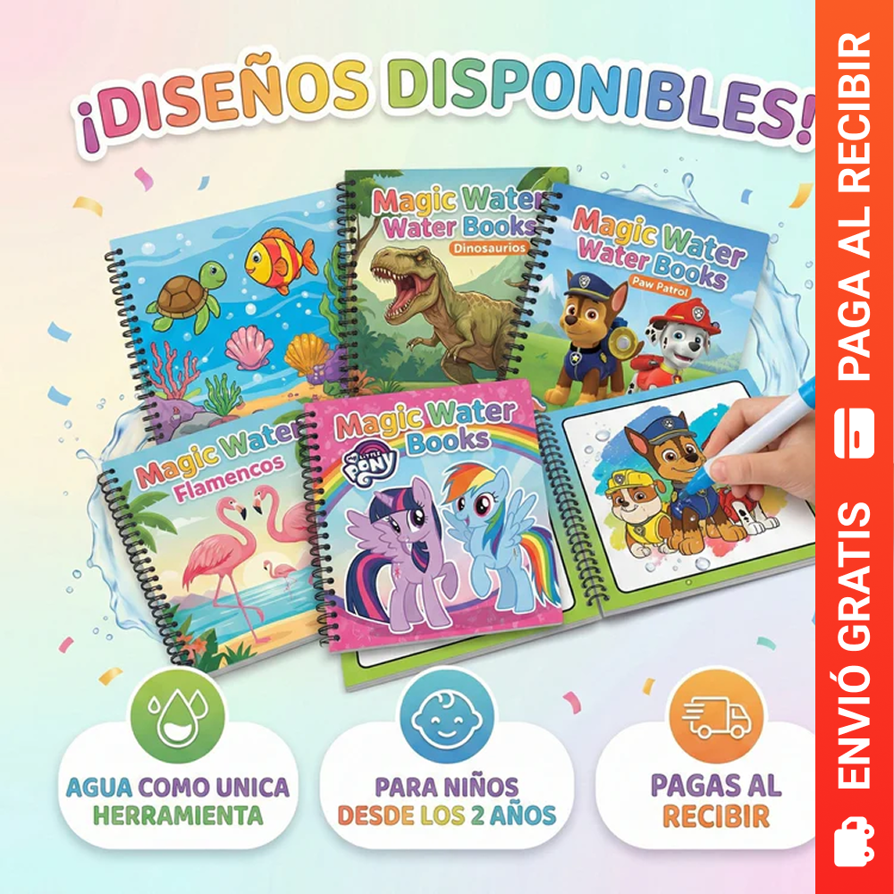 LIBRO MÁGICO DE AGUA 💧