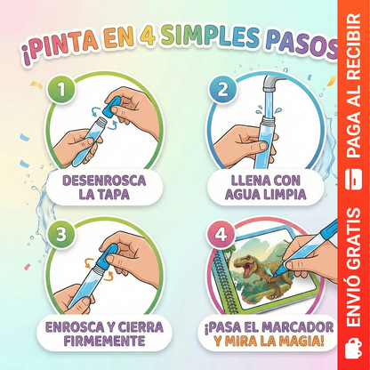 LIBRO MÁGICO DE AGUA 💧