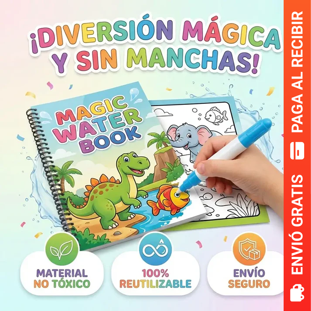 LIBRO MÁGICO DE AGUA 💧