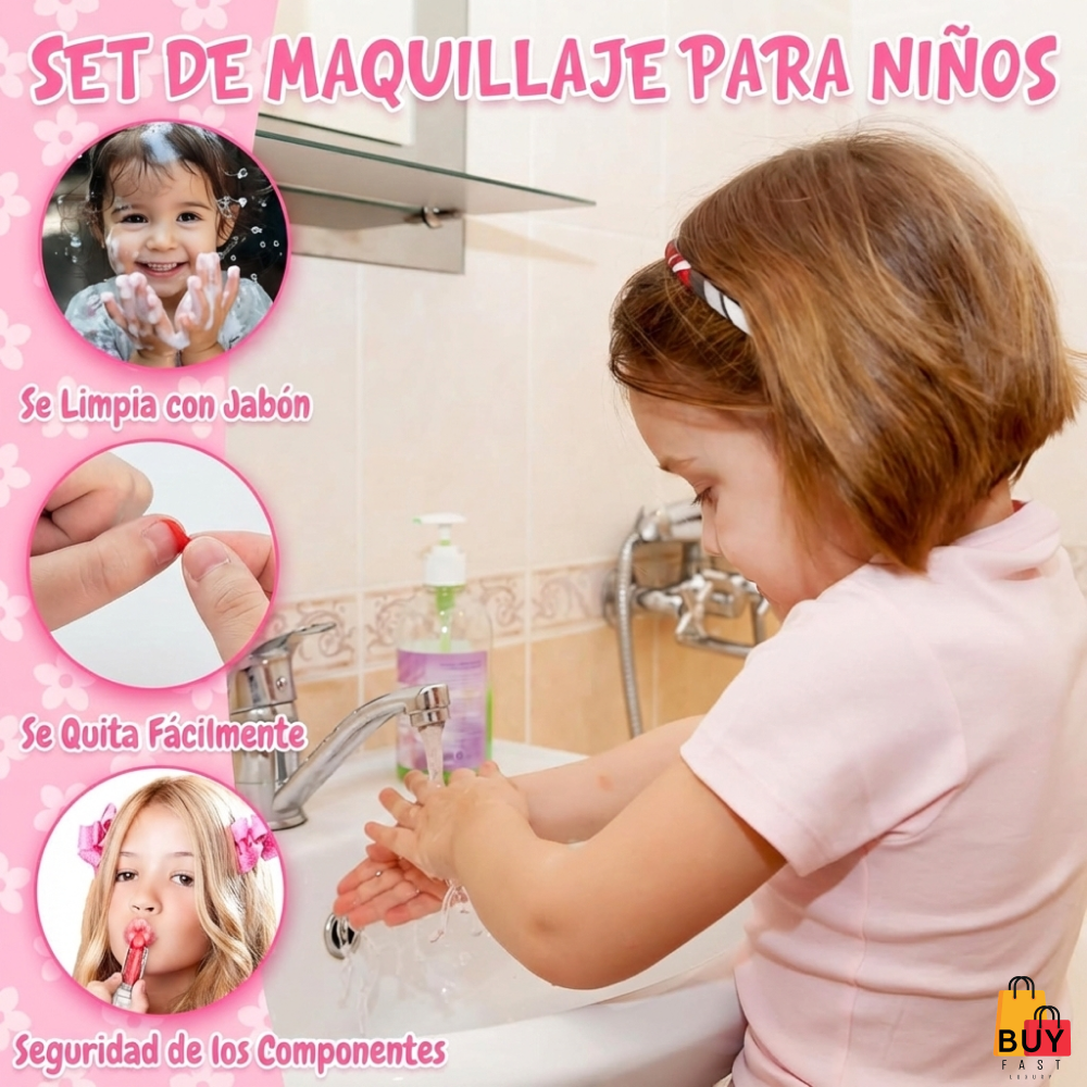 KIT DE MAQUILLAJE 4 EN 1 MÁGICO 💎❤️(Original)