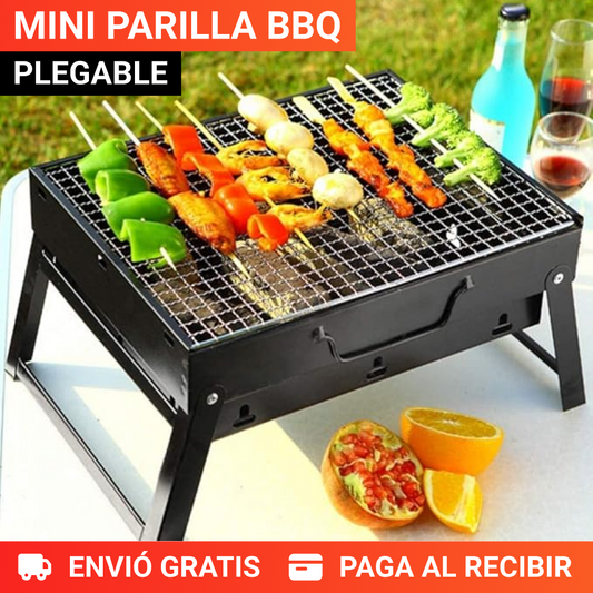 MINI PARILLA BBQ PLEGABLE 🔥