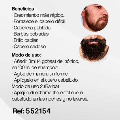SERUM DE JENGIBRE® - Serum contra la caida del cabello. (PAGUE 1 LLEVE 2)🔥🤯