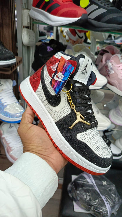 🔥AIR JORDAN 1 X SWAROVSI💎(Mejor calidad del país)🔥💎