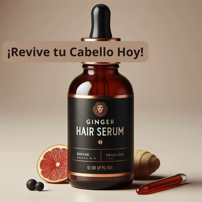 SERUM DE JENGIBRE® - Serum contra la caida del cabello. (PAGUE 1 LLEVE 2)🔥🤯