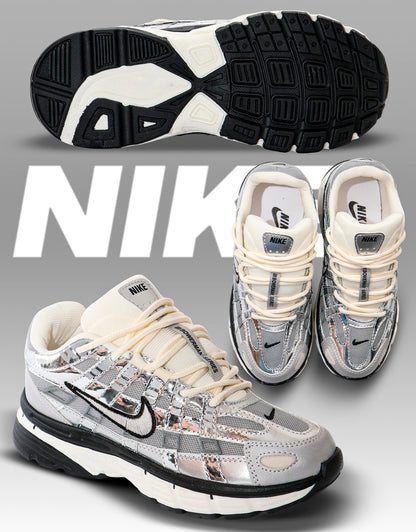 NIKE P-6000 🔥Metallic SILVER🤯
