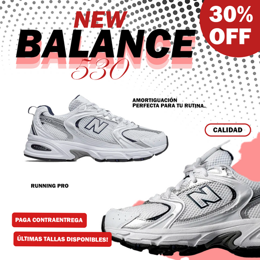 NEW BALANCE 530🔥⚪(¡Ultimas unidades!)